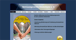 Desktop Screenshot of btv-hdh.de